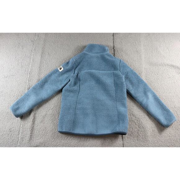 North Face Fleece Jacket Womens Medium Blue Zip Up Fall 2017 - Picture 3 of 7